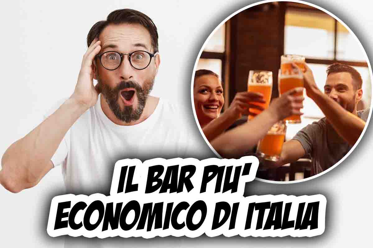Trovato bar più economico Italia